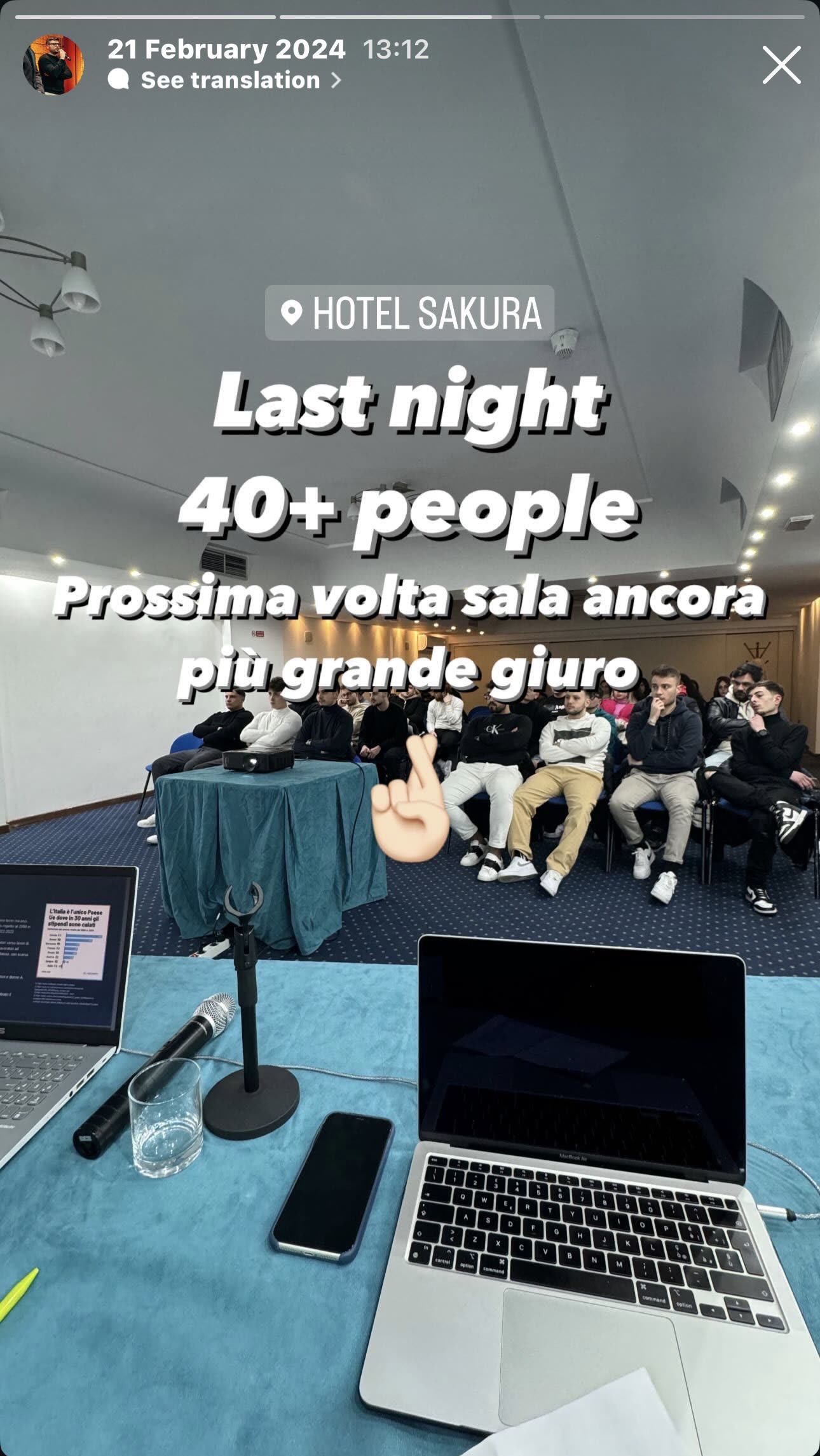 Prima presentazione Partenomics, dicembre 2023